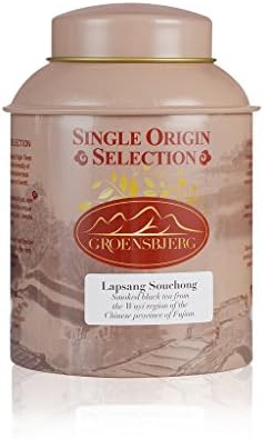 GROENSBJERG Lapsang Souchong Tea Organic Tea Single Origin Tea 3.17 ounce 90g