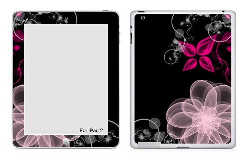 Bundle Monster Apple Ipad 2 Tablet Vinyl Skin Cover Art Decal Sticker Protector Accessories - Spirograph Flower