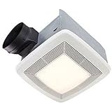 Broan Model QTXE110FLT 110 CFM 42 Watt Fluorescent Light Ultra Silent Bath Fan/Light