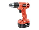 Produkt-Bild: Black und Decker EPC96CA-QW Akku-Bohrschrauber 9,6V / 1,2 Ah mit Slide Pack Akku