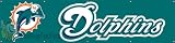 BMD Dolphins Giant 8-Foot X 2-Foot Nylon Banner - Model BMD NFL Banner Flag