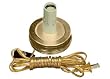 Canning Jar Lamp Kit Has Antique Ivory Drip-Style Socket For Unique Accent Lighting (Lot of 2)