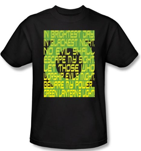  Green Lantern Oath T-shirt