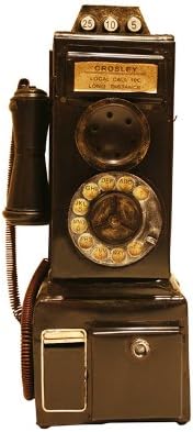 Pretty Valley - Retro Classic Handmade Iron '1957 TELEPHONE BY CROSLEY' Model Craft Figure