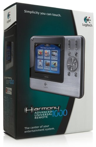 Logitech Harmony 1000 Advanced Universal Remote (Silver) under Remote Controls in The Electronics Store
