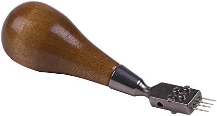 Piano Angled, 4 Needle With Hardwood Handle