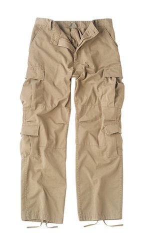 Khaki Vintage Paratrooper Fatigues (X-Large)