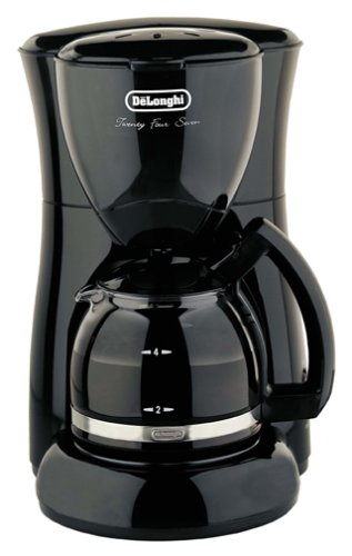 DeLonghi DC50B Twenty Four Seven Drip Coffee Maker, Black