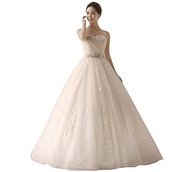 Strapless Tulle Draped Beaded Lace-Up  Sweetheart  Ball Gown  Dress with a Chapel Train  with a Court Train  with a Brush/Sweep Train 