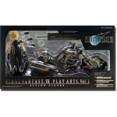 PLAY ARTS FINAL FANTASY VII クラウド ＆ ハーディ・デイトナ