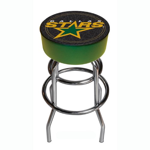 NHL Dallas Stars Padded Bar Stool