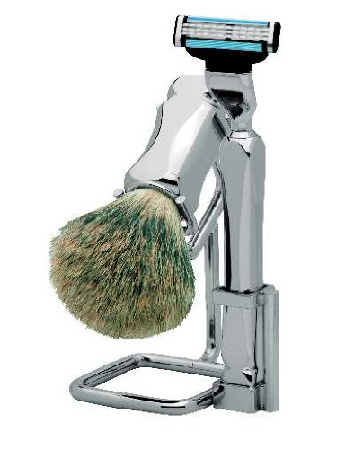 Becker Manicure Shaving Shop Rasiersets Set mit Halterung, Rasierer Gillette Mach 3 und Pi Preisvergleich
