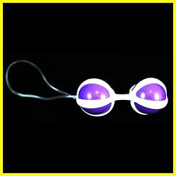 Kegel Exercise Ben Wa Balls (Purple - White)