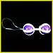 Kegel Exercise Ben Wa Balls (Purple - White)