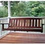 Great American Woodies Mission 4ft. Red Cedar Porch Swing