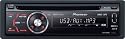 Pioneer DEH 4000 UB MP3-CD-Tuner (Front-USB-Eingang, AUX-In, Vorverstärkerausgang)