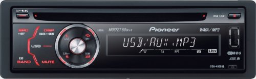 Childrens Toyshop  Elektronik : Pioneer DEH 4000 UB MP3-CD-Tuner (Front-USB-Eingang, AUX-In, Vorverstärkerausgang)