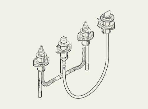 Cheap Delta Faucet R4707 Flexible Roman Tub with Hand shower Rough