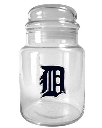 MLB Detroit Tigers 31-Ounce Glass Candy Jar - Primary Logo