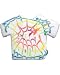 Beautiful Cookies Organic Party Favors-Tie Dye T-Shirt Organic Cookies Cookies, 10 Cookies
