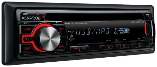 Kenwood KDC-W4044UA MP3/WMA/AAC CD/USB-Receiver - Amber Illumination