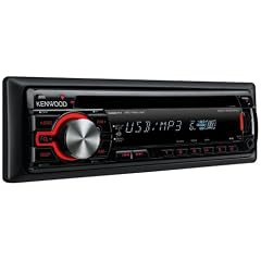 Kenwood KDC W 4044 UA Autoradio (CD/MP3/WMA-Player, UKW-/MW-Tuner, Front-USB) schwarz