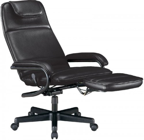 Power Rest Reclining Office Chair, Black (42-by-26.5-by27 Inches)