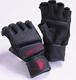 Leather Wristwrap Gloves
