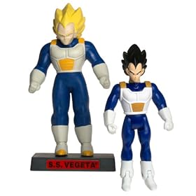 Dragon Ball Z Secret Saiyan Warriors Vegeta & SS  Vegeta