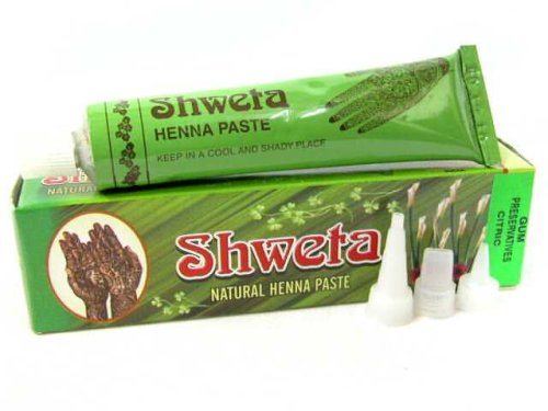Beachcombers! Pre Mixed Natural Henna Tattoo Mehndi Paste Tube,