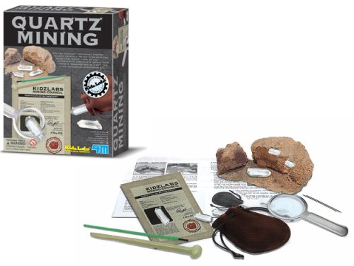 41Z6JiIGyYL. SL500  Crystal Quartz Mining Excavation Science Kit (quartz crystals geology science kit).