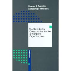 The Third Sector: Comparative Studies of Nonprofit Organizations (De Gruyter Studies in Organization)