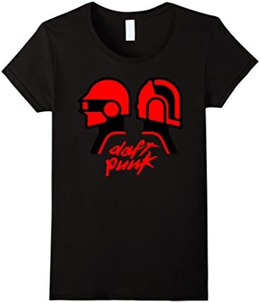 Women's Daft Punk Retro t-shirt Small Black