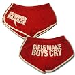 MAYDAY PARADE - Girls Make Boys Cry - Red Track Shorts