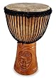 Djembe drum, 'Baoule Mask' Djembe drum, 'Baoule Mask'