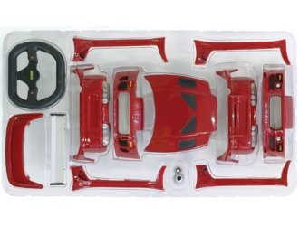 Childrens Toyshop  Toys : Radio Remote Controlled Toyota Supra Body Kit (1:28 scale by Xmods) in Red
