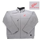 Detroit Red Wings NHL Explorer Fleece Jacket (Silver)