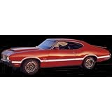 1970-72 W-30 & W-31 Cutlass 442 Stencil Kit (Convertible) - Stencil by Phoenix Graphix