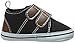 Luvable Friends Unisex Baby Crib Shoes, Black Hook, 6-12 Months