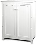 Catskill Craftsmen Double Door Kitchen Cabinet, White
