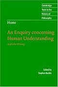Hume: An Enquiry concerning Human Understanding: And Other Writings (Cambridge Texts in the History of Philosophy)