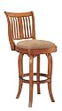 Berkline Family Dining Rustic Oak 26-Inch Richardson Swivel Barstool