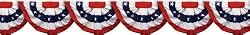 Plastic Printed Patriotic Border Roll
