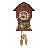 Terry Redlin Harvest Moon Cuckoo Clock