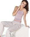 Calvin Klein "Mix" Camisole & "Wovens" Pajama Pant with Logo Waistband