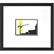 City Scenes C Framed Art - 18x16"