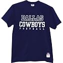 Reebok Dallas Cowboys Navy Practice T-shirt
