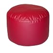 Dark Red Bigfoot Footstool Lifestyle By Elite Furniture