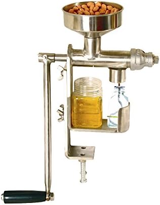 Stainless Steel Manual Oil Press Machine Expeller Extractor Peanut Sesame Nuts Seeds Oil Expeller Press Machine