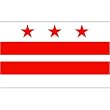 District of Columbia Flag, Nylon (3 ft. x 5 ft.)